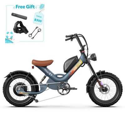 WALLKE Titan X1 Carbon Fiber Frame | 3800W Cruiser Ebike