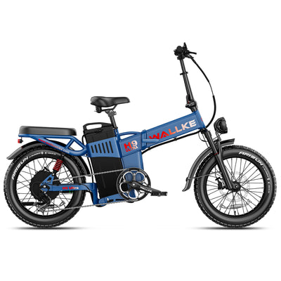 2026 Wallke H9 AWD | Folding Ebike 40Ah Battery