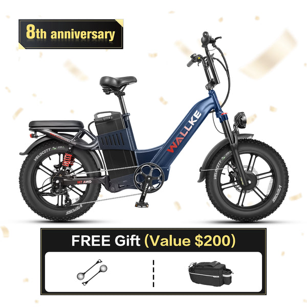 2025 Wallke H7 Step-Thru | 3200W Ebike 40/60Ah Battery