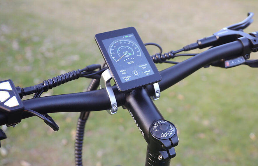 Electric bicycle-display, you can monitor your battery health, travel mileage, electric power, etc., to protect your health. For Wallke H6.Wallke H6S.Wallke H6 ST.Wallke H6 STL.Wallke X3 Pro