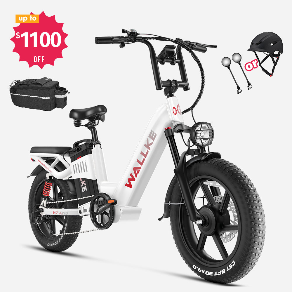 Wallke H7 Step-thru Dual Motor Ebike