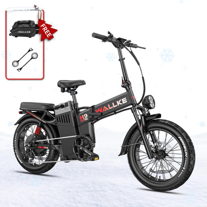 2026 WALLKE H9 Ultra Folding | Off-grid PowerStorage E-Bike