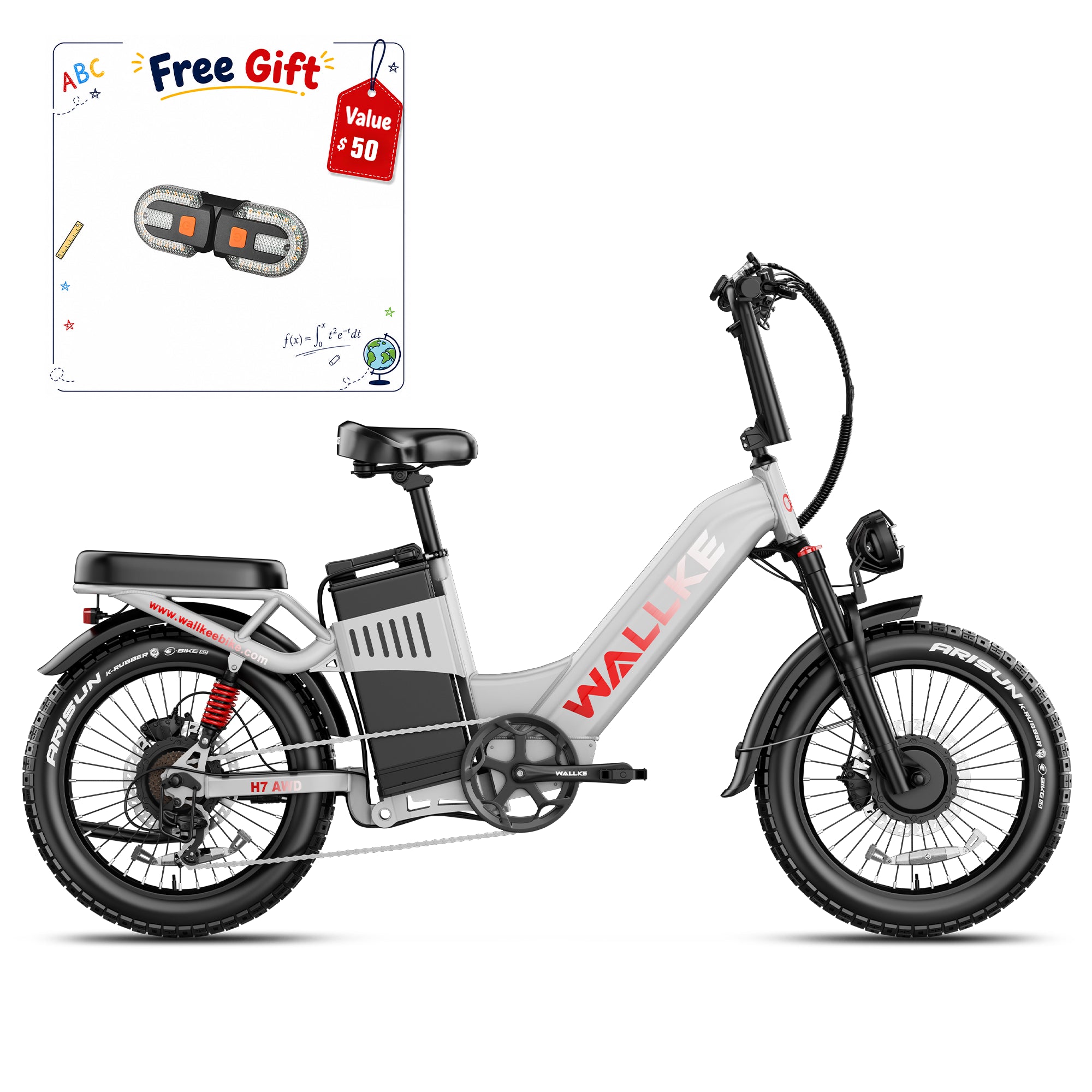 2026 Wallke H7 Step-Thru | 3200W Ebike 40/55Ah Battery