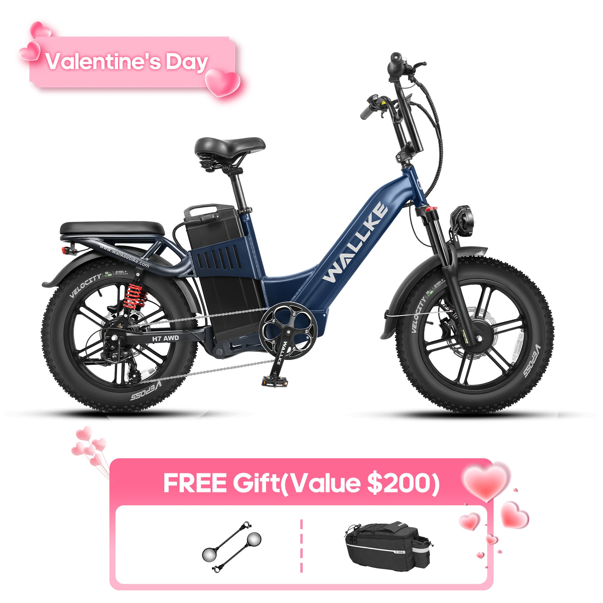 2025 Wallke H7 Step-Thru | 3200W Ebike 40/60Ah Battery