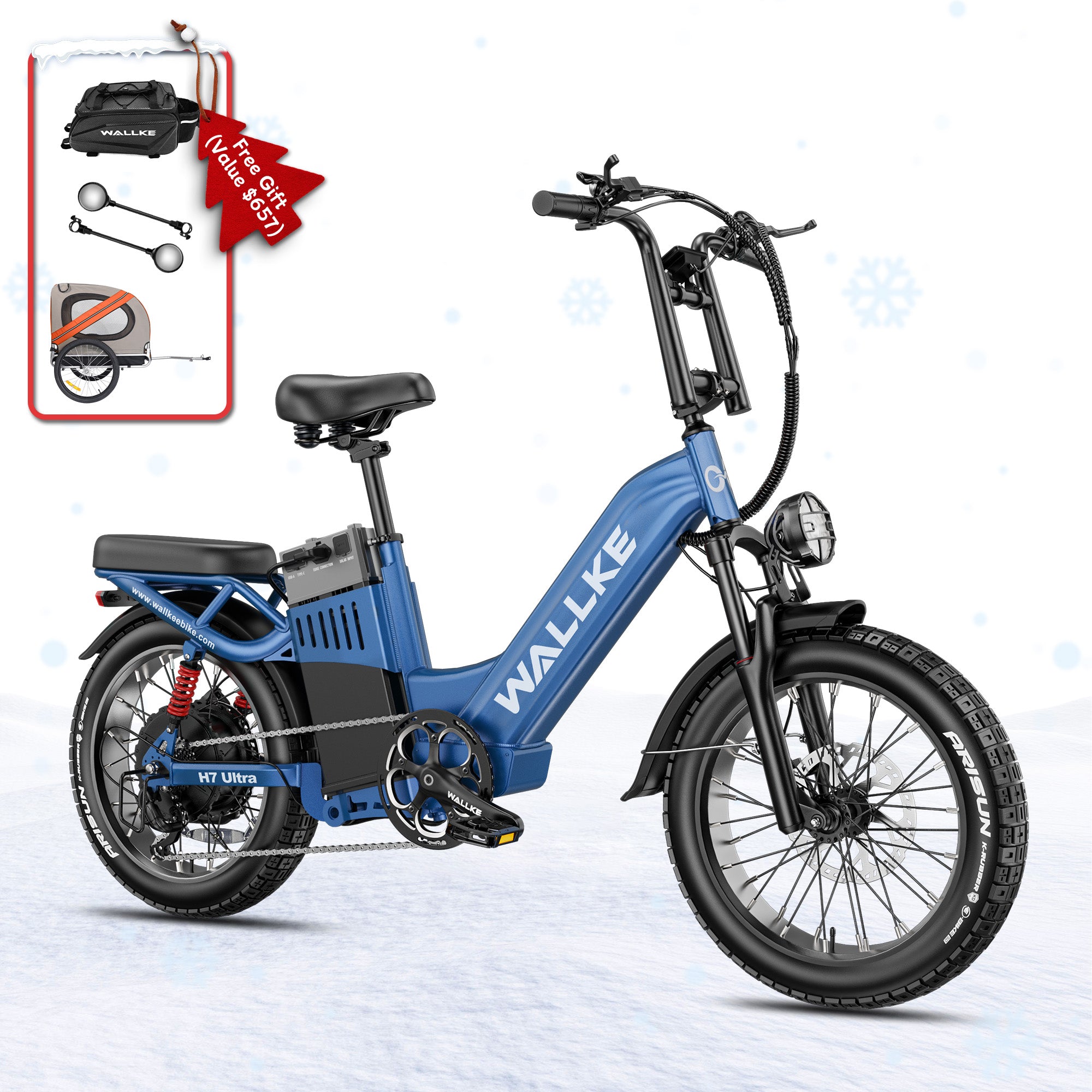 2026 WALLKE H7 Ultra Step-Thru |  Off-grid PowerStorage E-Bike