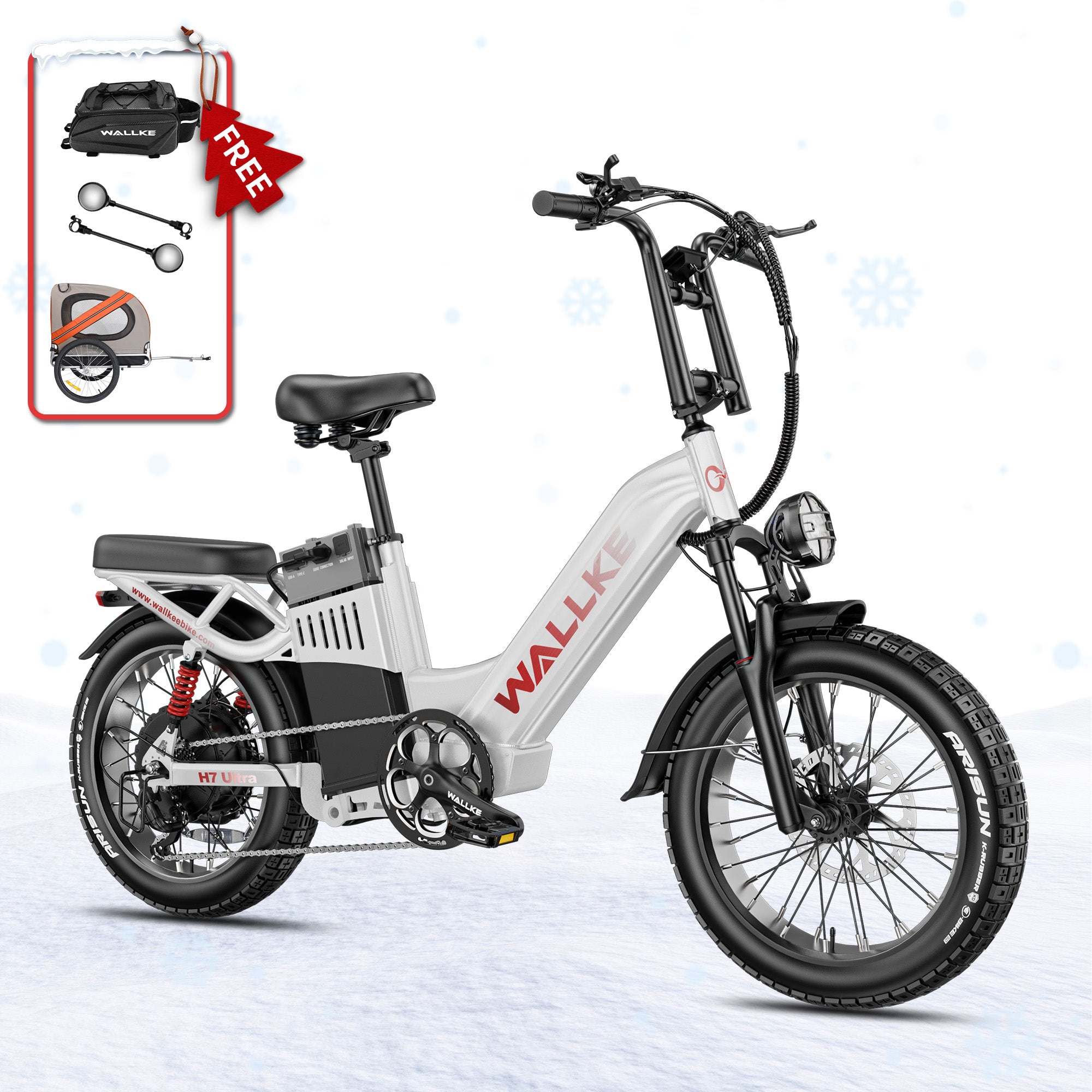 2026 WALLKE H7 Ultra Step-Thru |  Off-grid PowerStorage E-Bike