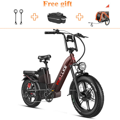 2025 Wallke H7 Step-Thru | 3200W Ebike 40/60Ah Battery