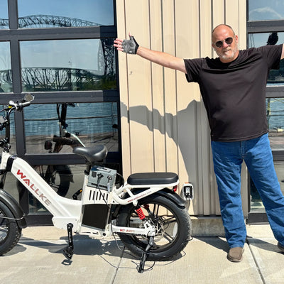 2026 WALLKE H7 Ultra Step-Thru | 4000W Off-Grid Power Station E-Bike with Torque Sensor, 37mph Speed