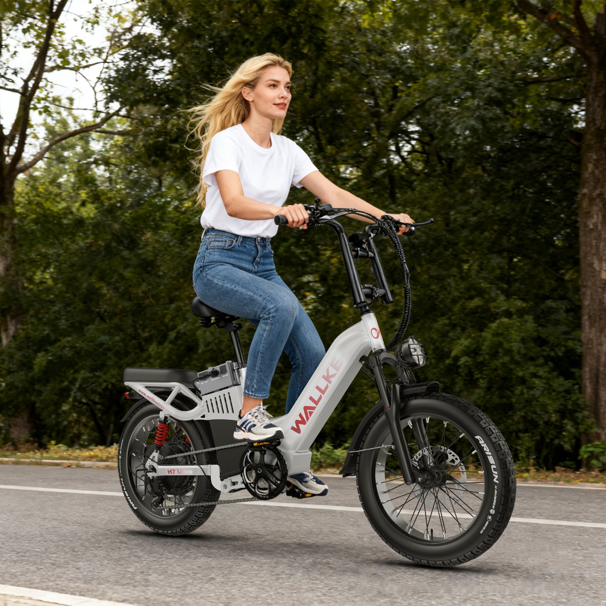 WALLKE H7 Ultra Step-Thru |  Off-grid PowerStorage E-Bike