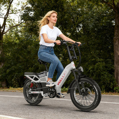 WALLKE H7 Ultra Step-Thru |  Off-grid PowerStorage E-Bike