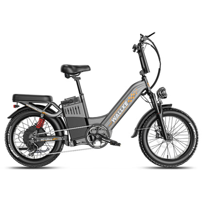 2026 WALLKE H7 Ultra Step-Thru | 4000W Off-Grid PowerStorage E-Bike with Torque Sensor, 37mph Speed
