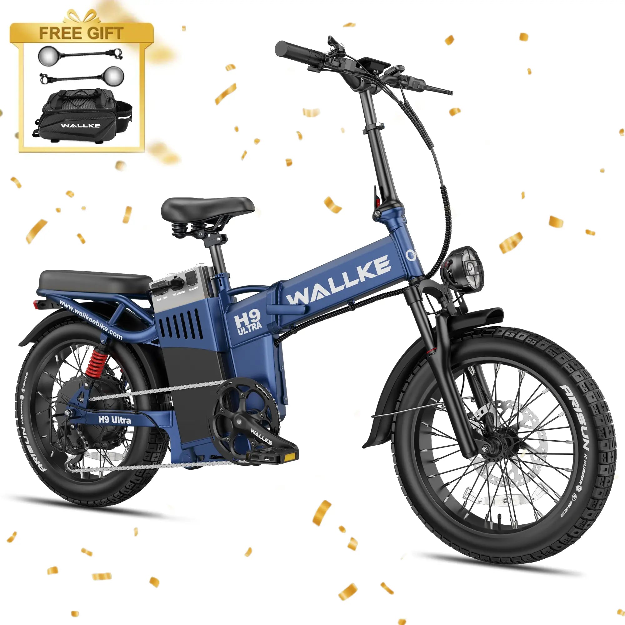 2026 WALLKE H9 Ultra Folding | Off-grid PowerStorage E-Bike