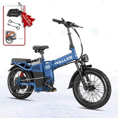 2026 WALLKE H9 Ultra Folding | Off-grid PowerStorage E-Bike