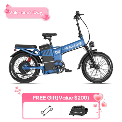 2026 WALLKE H9 Ultra Folding | Off-grid PowerStorage E-Bike