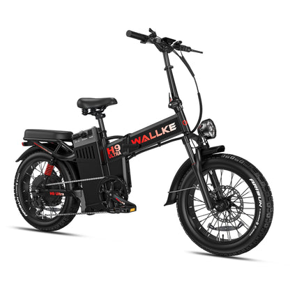WALLKE H9 Ultra Folding | Off-grid PowerStorage E-Bike