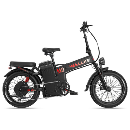 WALLKE H9 Ultra Folding | Off-grid PowerStorage E-Bike