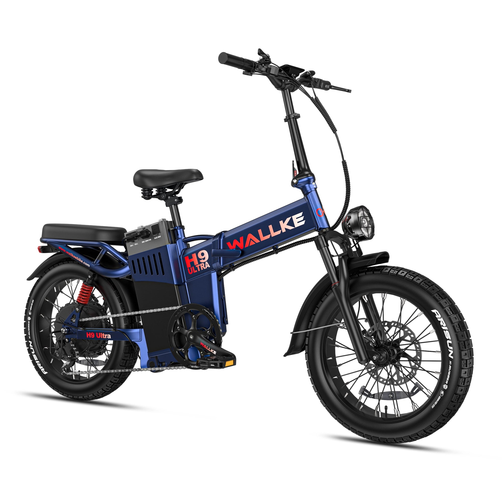 WALLKE H9 Ultra Folding | Off-grid PowerStorage E-Bike