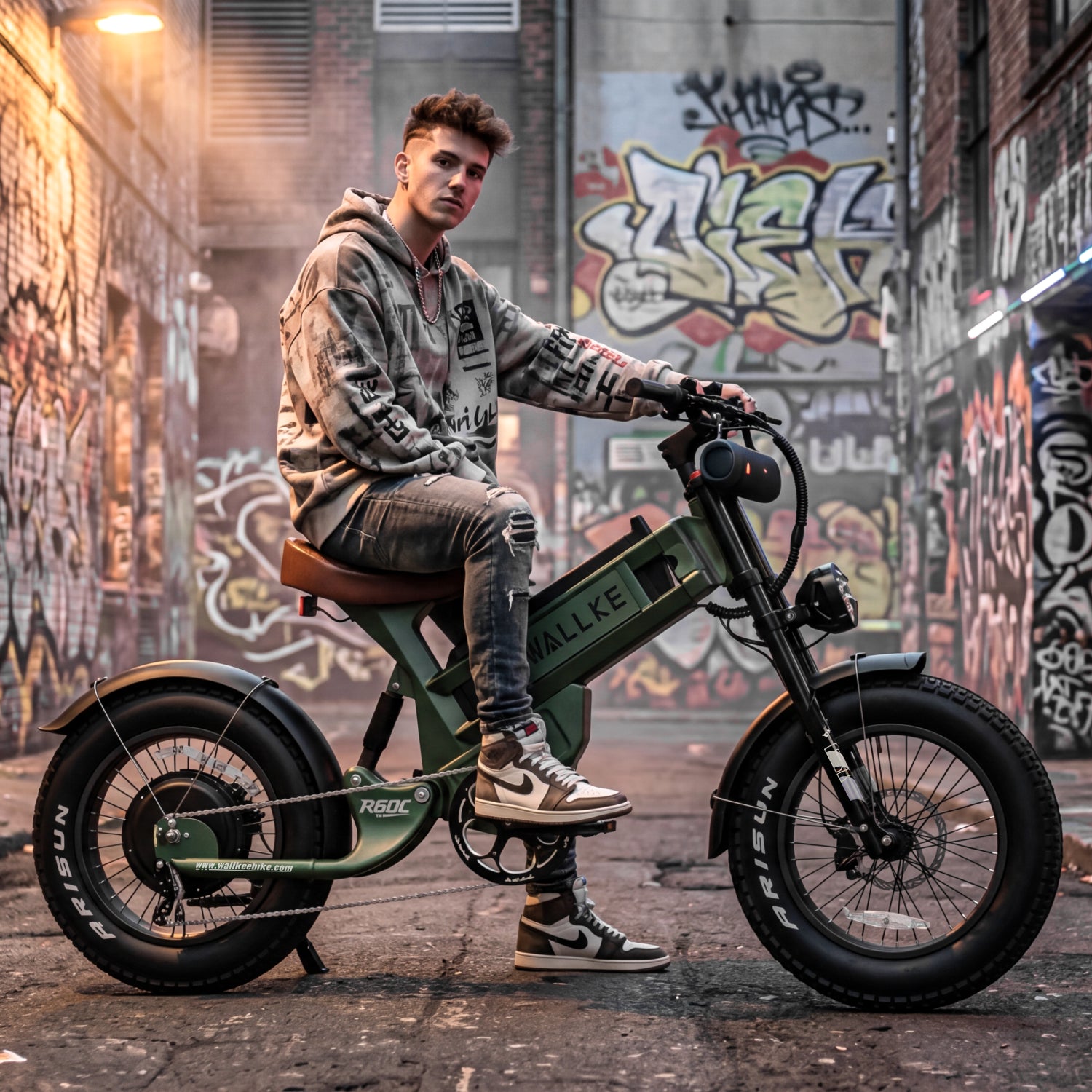 2026 Wallke Ravager 60V Series | 60V 70Ah Long-Range Electric Bike | Up to 180+ Miles | 150Nm Torque
