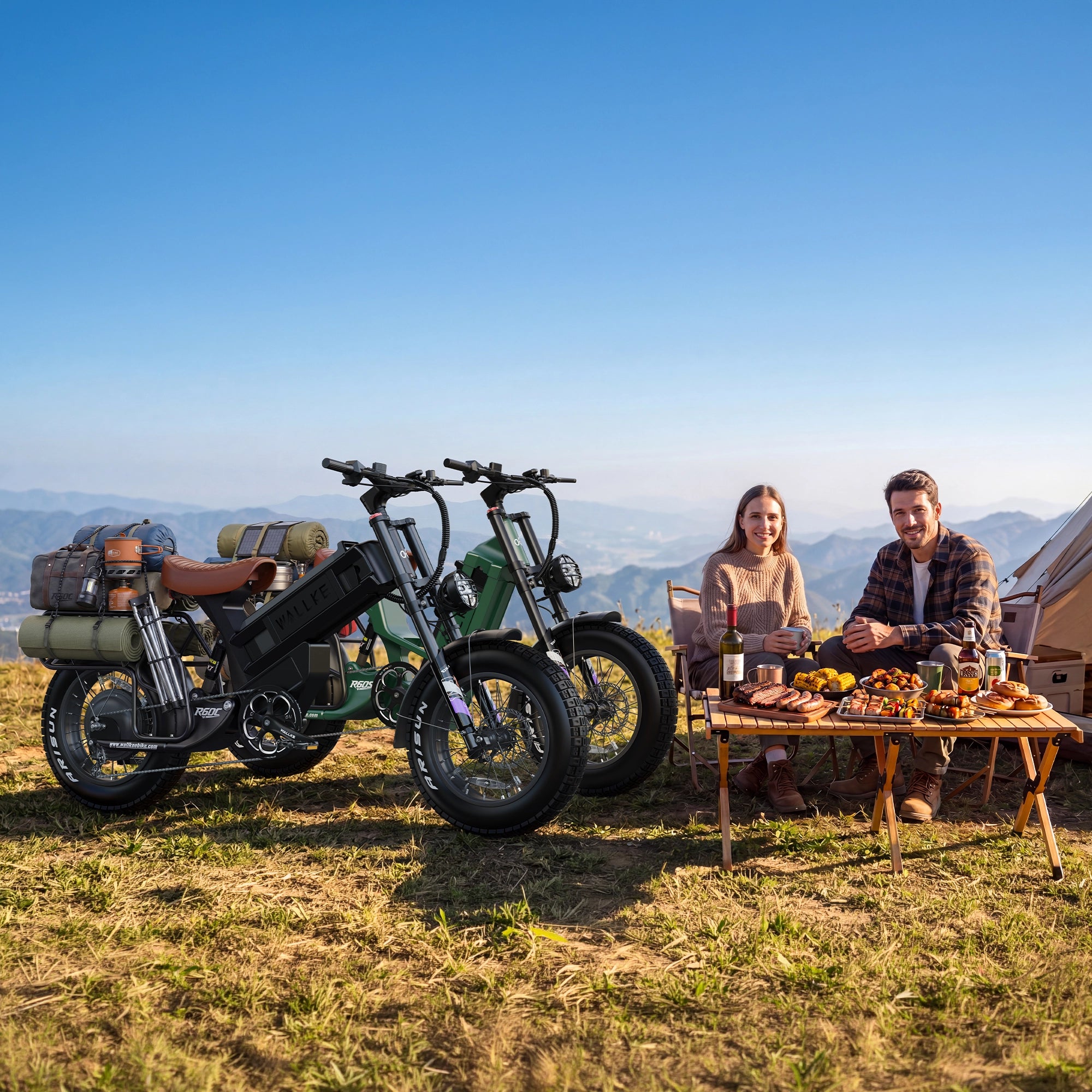 2026 Wallke Ravager 60V Series | 60V 70Ah Long-Range Electric Bike | Up to 180+ Miles | 150Nm Torque