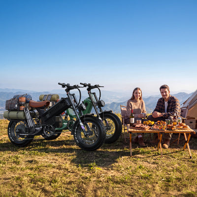 Série Wallke Ravager 60V 2026 | Vélo Électrique Longue Portée 60V 70Ah | Jusqu'à 180+ Miles | 150Nm de Couple