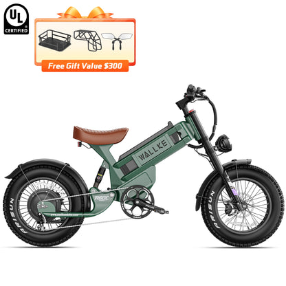2026 Wallke Ravager 60V Series | 60V 70Ah Long-Range Electric Bike | Up to 180+ Miles | 150Nm Torque
