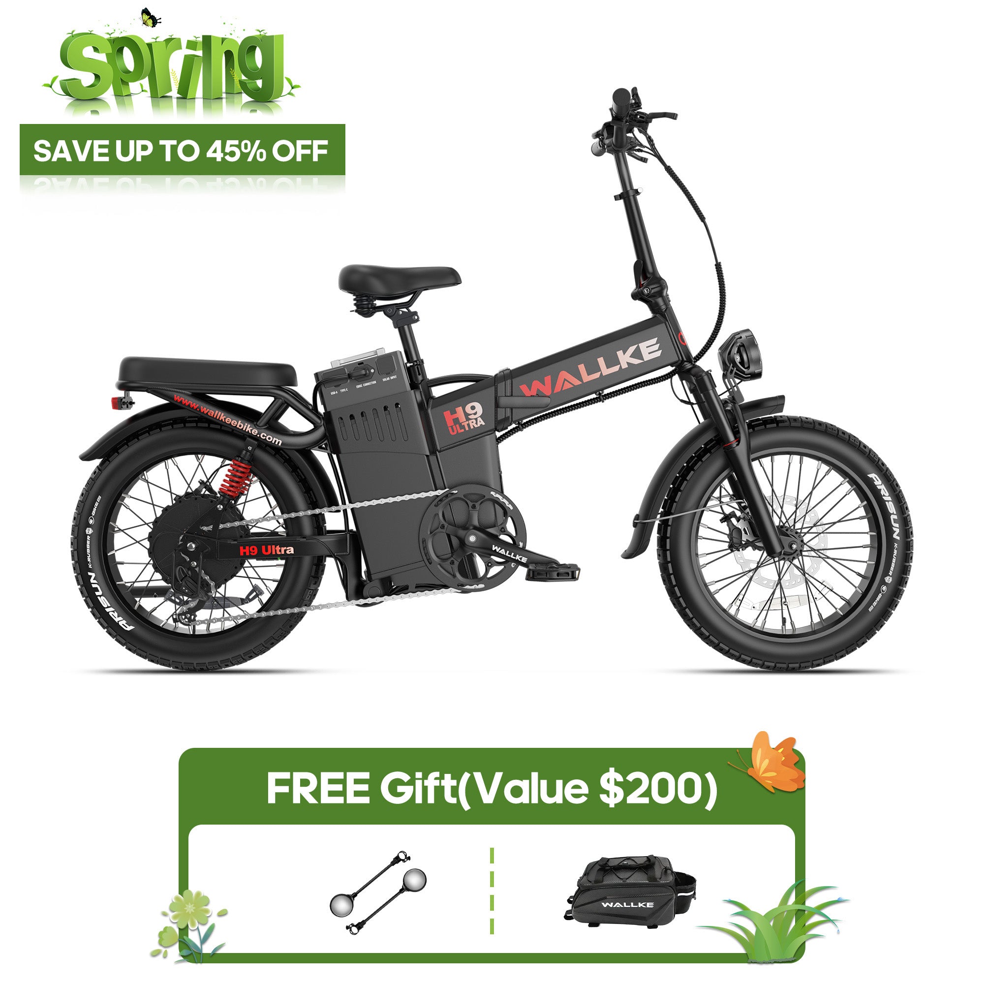 2026 WALLKE Ultra Series | Off-grid PowerStorage E-Bike