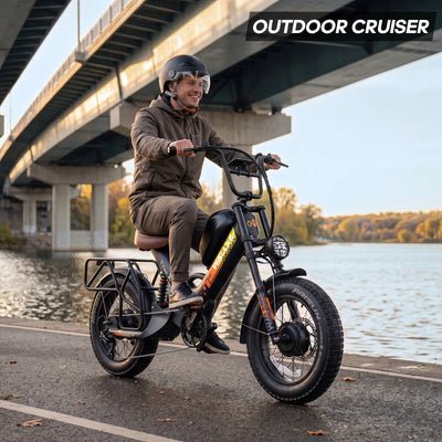 WALLKE Titan X1 AWD Dual-Motor Fat Tire Ebike | Up to 4000W Peak Power-PreOrder