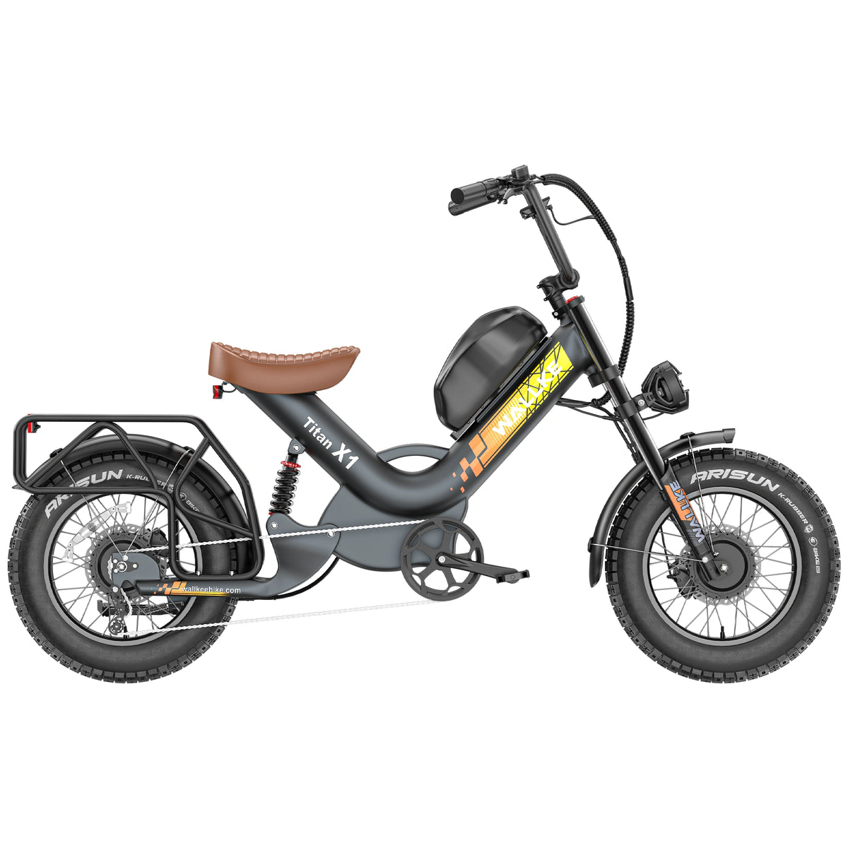 WALLKE Titan X1 AWD Dual-Motor Fat Tire Ebike | Up to 4000W Peak Power-PreOrder