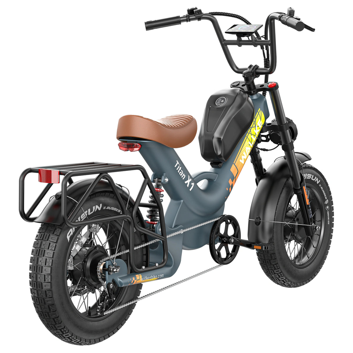 WALLKE Titan X1 AWD Dual-Motor Fat Tire Ebike | Up to 4000W Peak Power-PreOrder