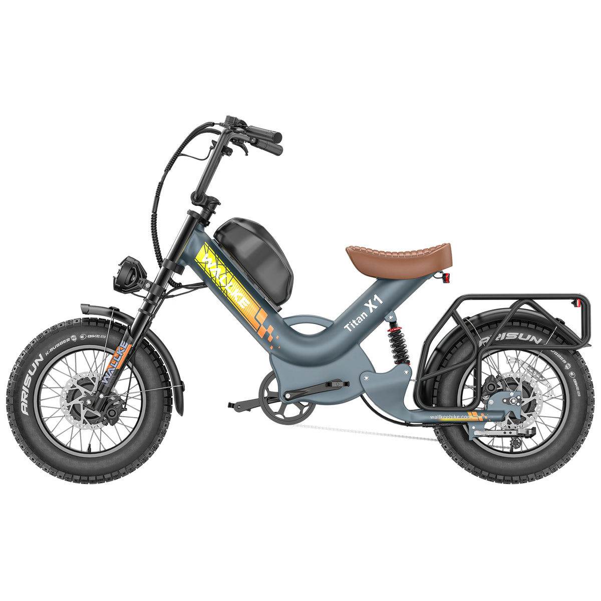 WALLKE Titan X1 AWD Dual-Motor Fat Tire Ebike | Up to 4000W Peak Power-PreOrder