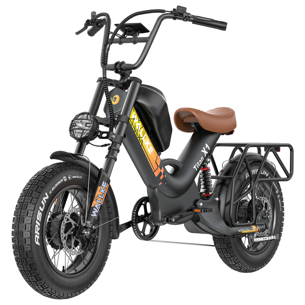 WALLKE Titan X1 AWD Dual-Motor Fat Tire Ebike | Up to 4000W Peak Power-PreOrder