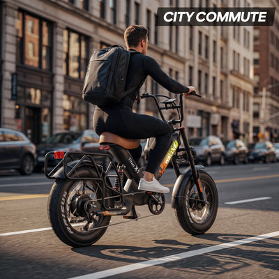 WALLKE Titan X1 AWD Dual-Motor Fat Tire Ebike | Up to 4000W Peak Power-PreOrder