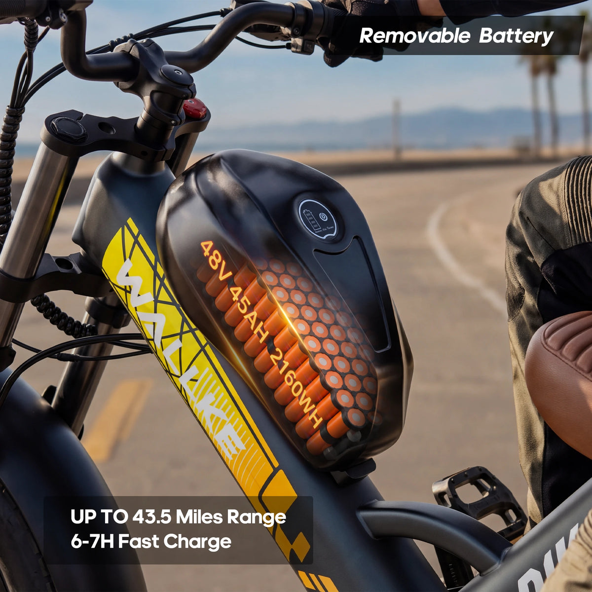 WALLKE Titan X1 AWD Dual-Motor Fat Tire Ebike | Up to 4000W Peak Power-PreOrder