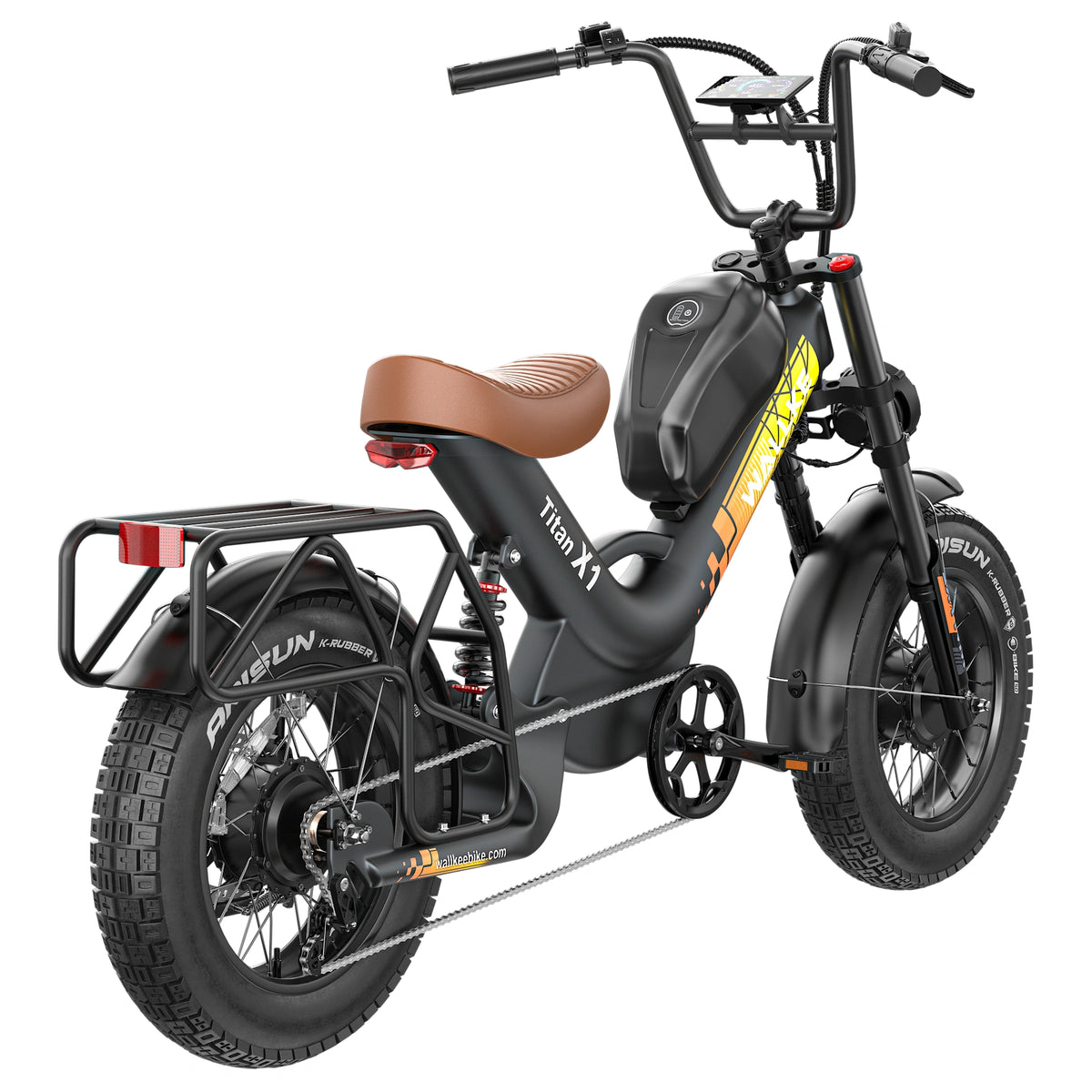 WALLKE Titan X1 AWD Dual-Motor Fat Tire Ebike | Up to 4000W Peak Power-PreOrder