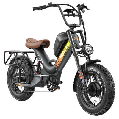 WALLKE Titan X1 AWD Dual-Motor Fat Tire Ebike | Up to 4000W Peak Power-PreOrder