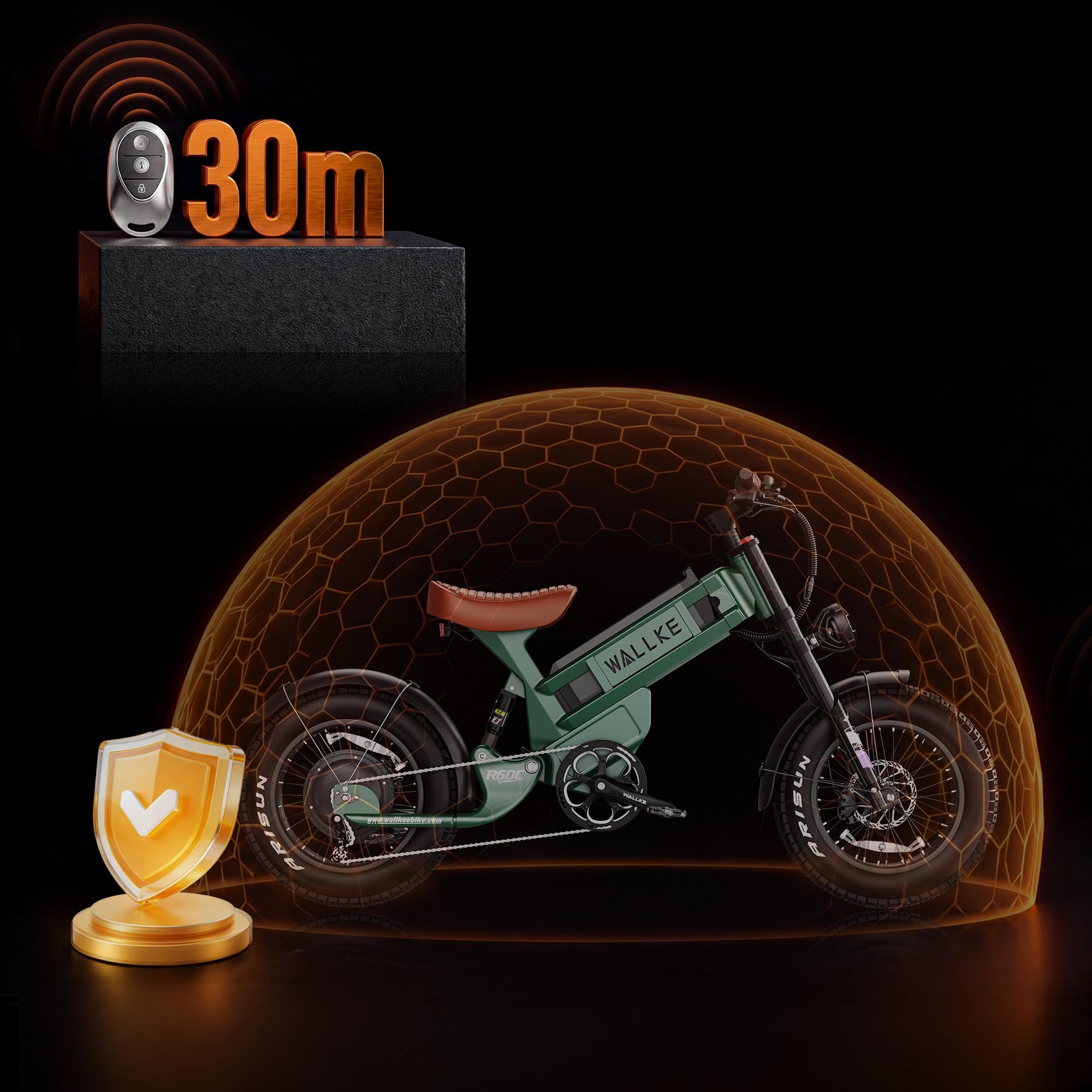 2026 Wallke Ravager 60V Series | 60V 70Ah Long-Range Electric Bike | Up to 180+ Miles | 150Nm Torque