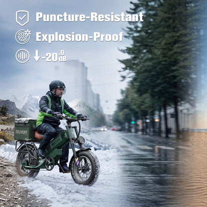 2026 Wallke Ravager 60V Series | 60V 70Ah Long-Range Electric Bike | Up to 180+ Miles | 150Nm Torque