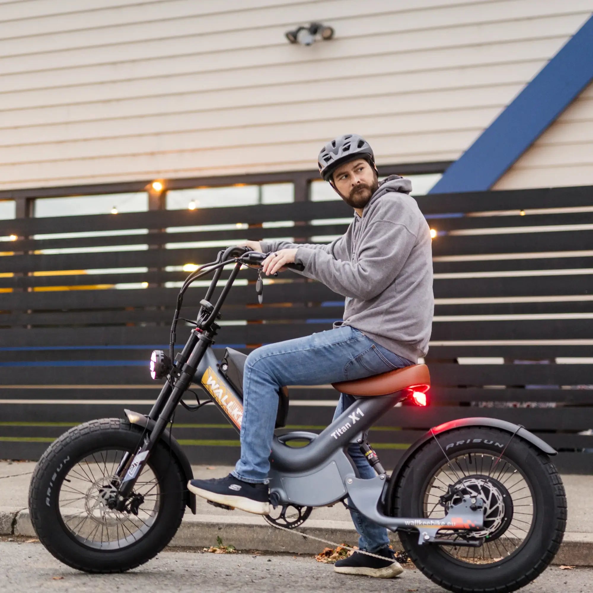 WALLKE Titan X1 Carbon Fiber Frame | 3800W Cruiser Ebike