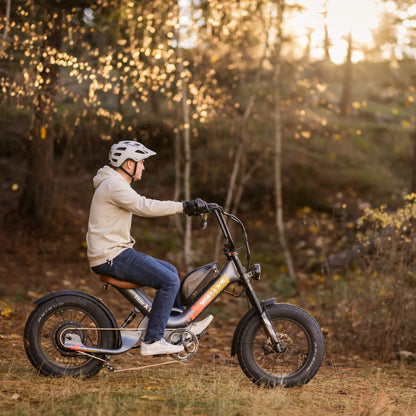 WALLKE Titan X1 Carbon Fiber Frame | 3800W Cruiser Ebike