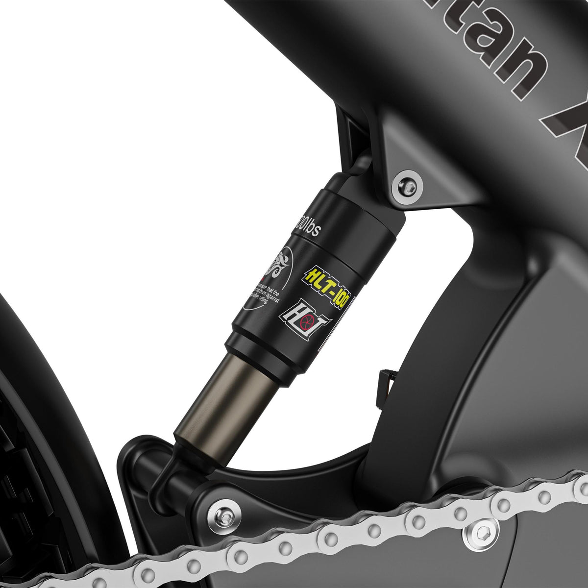 electric shock bicycle Wallke Ebike Rear Model:Glass Cranking Rod 7'6