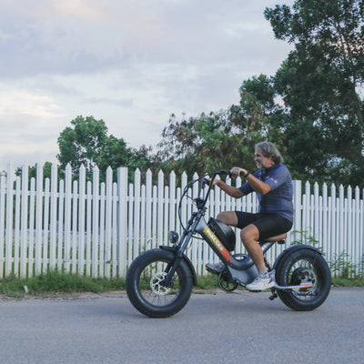 WALLKE Titan X1 Carbon Fiber Frame | 3800W Cruiser Ebike
