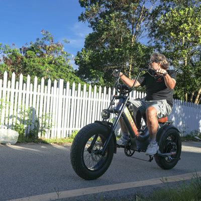 WALLKE Titan X1 Carbon Fiber Frame | 3800W Cruiser Ebike