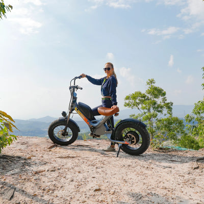 WALLKE Titan X1 Carbon Fiber Frame | 3800W Cruiser Ebike