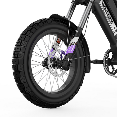 WALLKE Titan X1 Carbon Fiber Frame | 3800W Cruiser Ebike