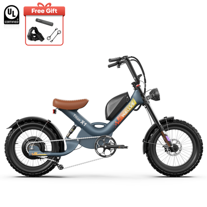WALLKE Titan X1 Carbon Fiber Frame | 3800W Cruiser Ebike
