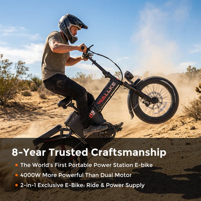 2026 WALLKE Ultra Series | Off-grid Power Station E-Bike