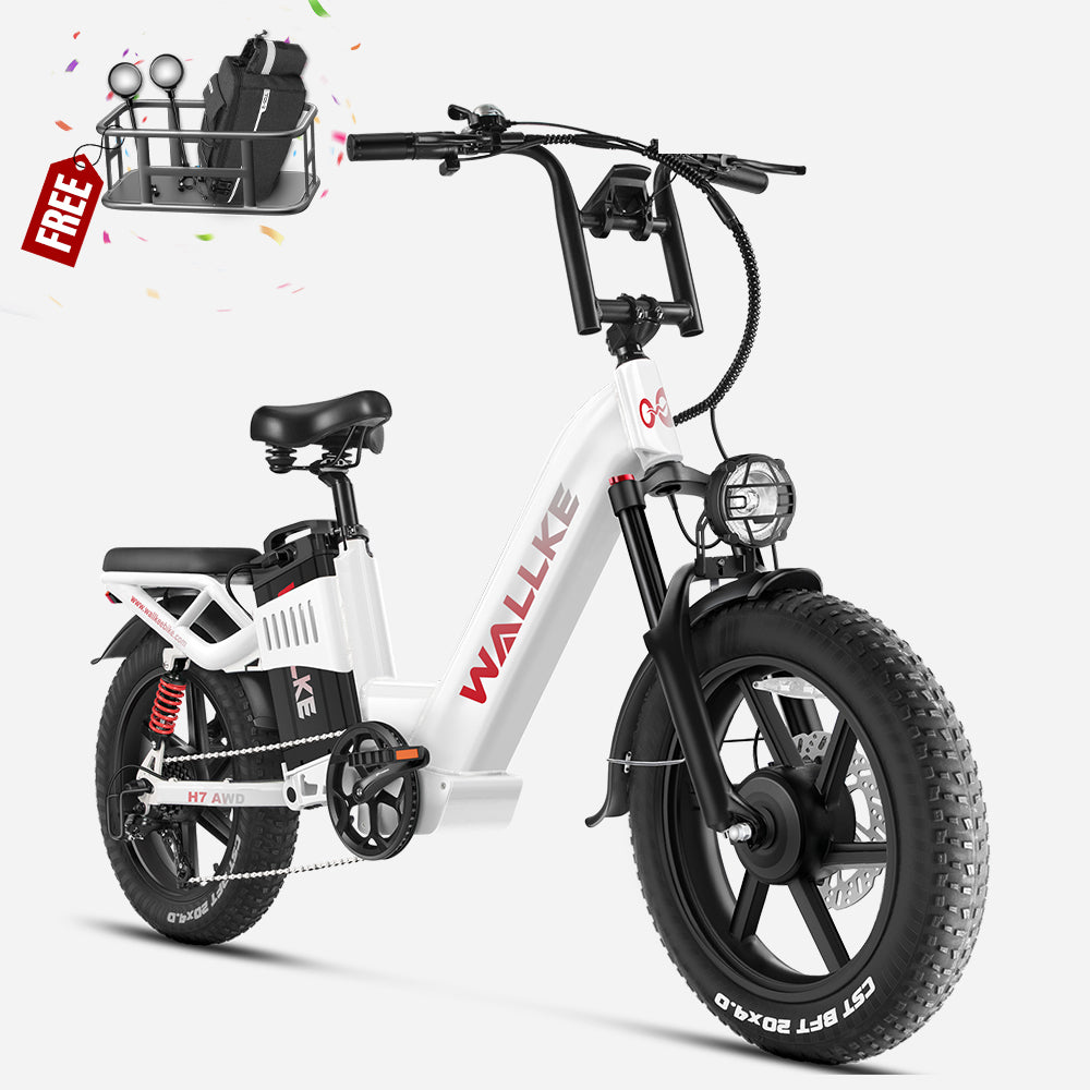 2024 Wallke H7 Step-thru Dual Motor Ebike