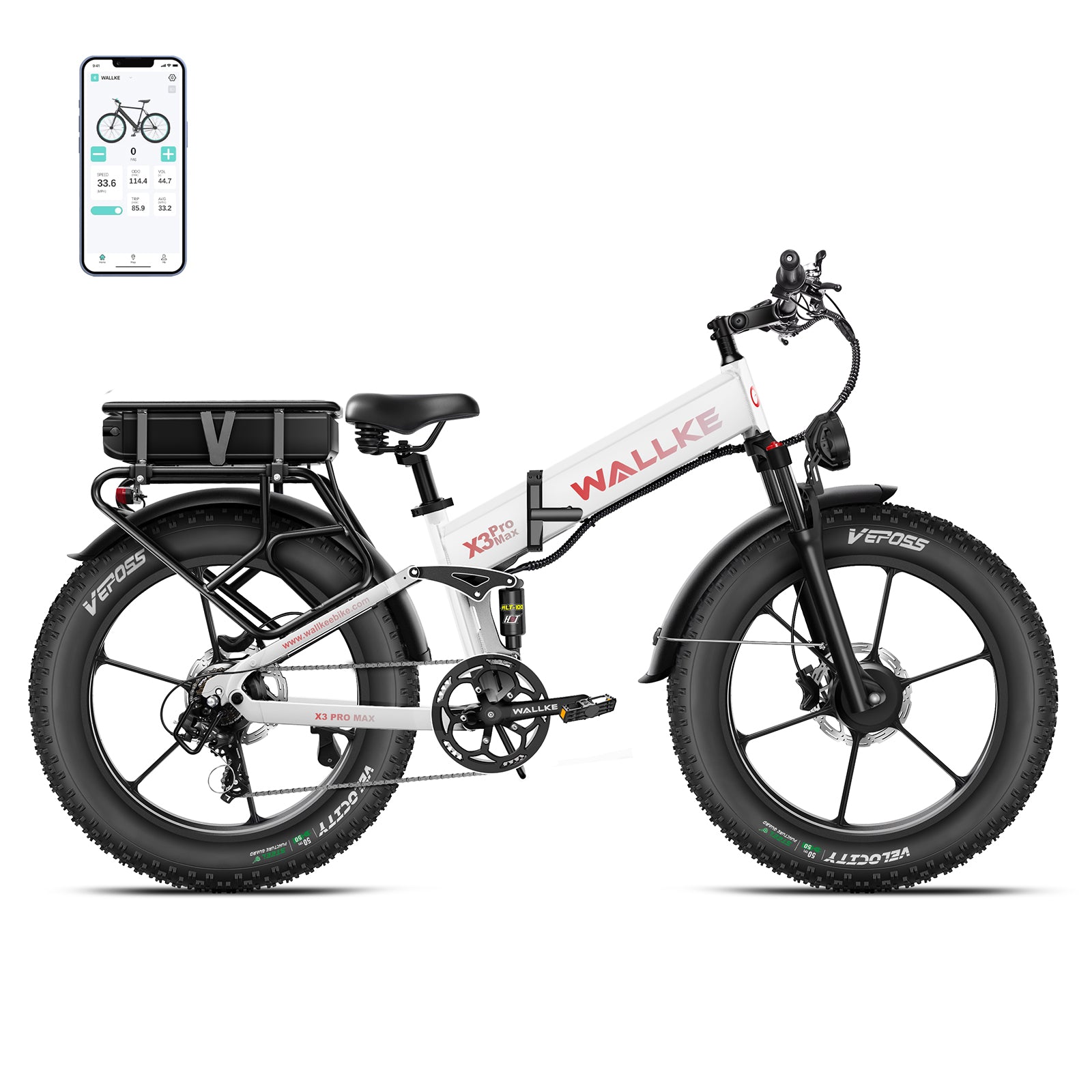 2025 Wallke X3 Pro Max | 2800W Folding Ebike