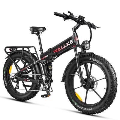 2025 Wallke X3 Max Folding 2800W Electric Bike