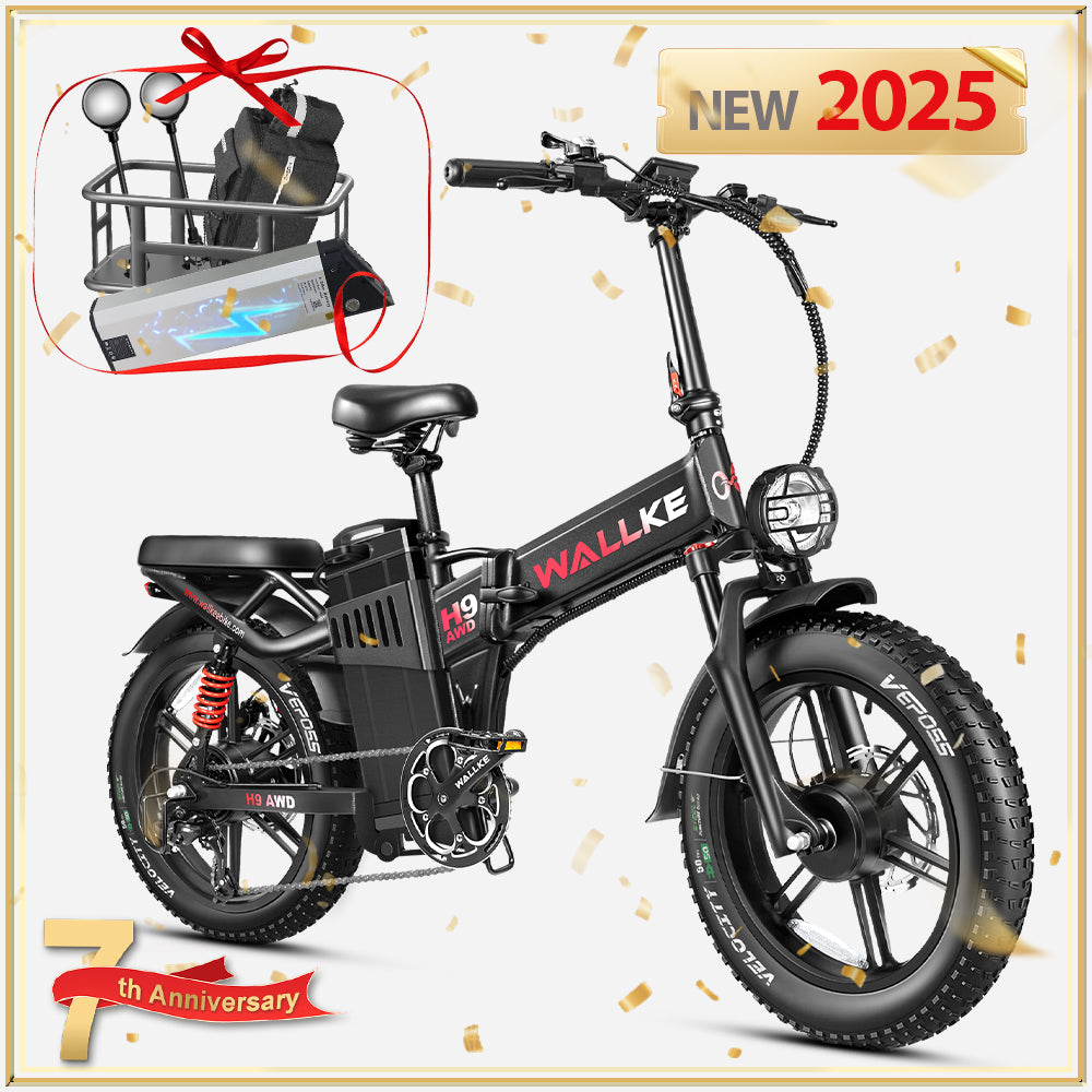 2025 Wallke H9 82Ah AWD Ebike